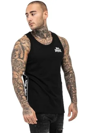 Lonsdale London CLOUSTA męski Singlet Normalny krój, , M, 117532
