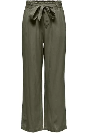 JDY Say Mw Linen Belt Pant WVN Noos, , 36