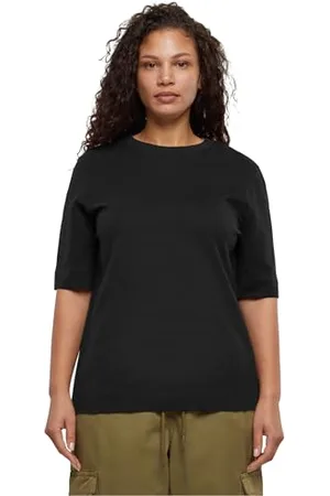 Urban classics Damski T-shirt Ladies Classy Tee Black L, , L