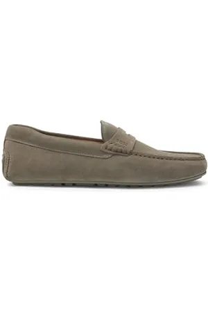 HUGO BOSS Noel_MOCC_sdpeb, Mokasyny męskie, Open Green, 46 EU, , 46 EU