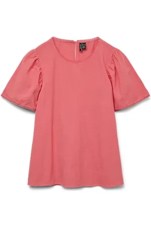 VERO MODA Vmpretty Ss Top WVN Ga Noos, , XL