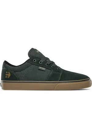 Etnies Barge LS – Klasyczny wygląd skate, smukła, wulkanizowana sylwetka, masywny opancerzony kołnierz, wzmocniona vulkanizacja, dopasowanie z amortyzacją, sneakersy na co dzień