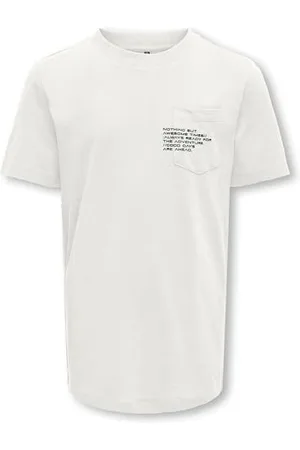 ONLY Chłopięcy Kobmarinus S/S Tee Print Box JRS Noos T-Shirt, , 158-164