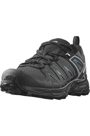 Salomon Męskie X Pioneer Aero Hiking Shoe, Black Ebony Blue Ashes, 44 2/3 EU