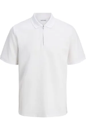 JACK & JONES Jjeaustin Zip Polo Ss Sn, , XXL
