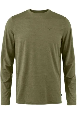 Fjällräven Fjallraven 12600214-620 Abisko Day Hike LS M bluza męska zielona, rozmiar M