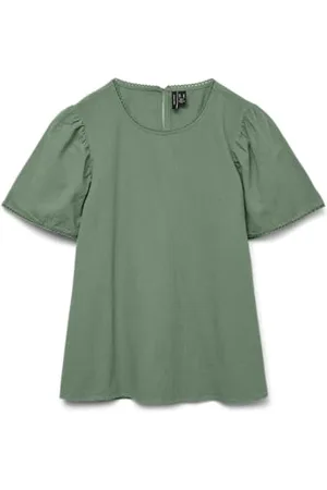 VERO MODA Vmpretty Ss Top WVN Ga Noos, , M