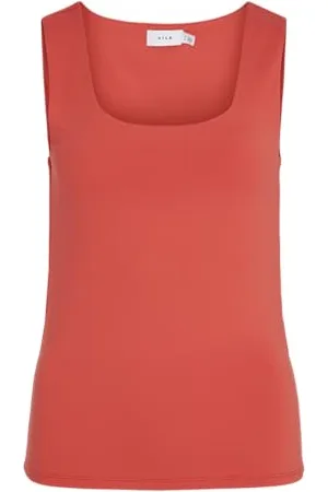 VILA Vikenza U-Neck S/L Tank Top - Noos, , M