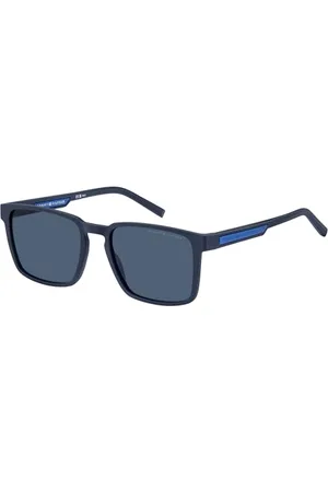 Tommy Hilfiger TH 2088/S Okulary przeciwsłoneczne, Matowe Blue, 55 Męskie, , 55