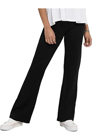 JDY Damskie spodnie PRETTY Flare JRS NOOS spodnie, czarne, XL/30