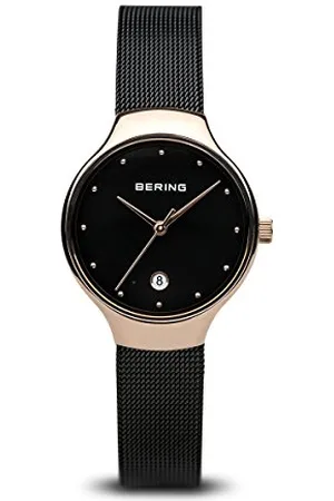 Bering Zegarek damski z mechanizmem kwarcowym - kolekcja klasyczna ze stalą nierdzewną i szafirowym kryształem 13326-262