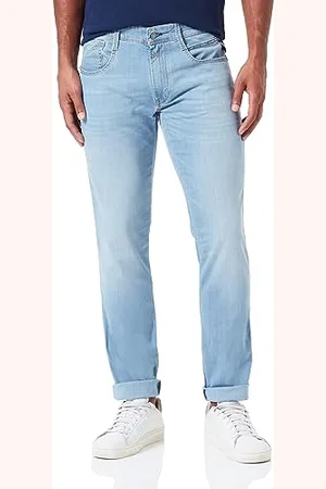 Replay Męskie dżinsy Anbass Slim-Fit X-Lite Plus ze stretchem, , 32W / 34L