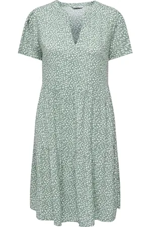 ONLY Carzally Life S/S Thea Tunic Dress Noos, , 44