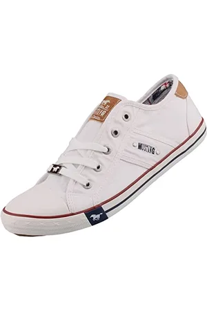 Mustang Damskie buty typu sneaker 1099-302, biały - -39 eu