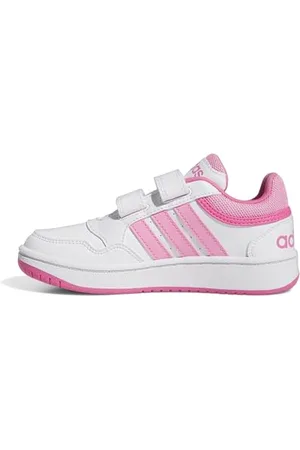 adidas Uniseks - dzieci Hoops Lifestyle Basketball Hook-and-Loop Shoes, , 31 EU