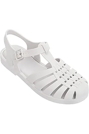 Melissa Possession Ad Płaskie Sandały Unisex Dorosły, biała, 41/41.5 EU
