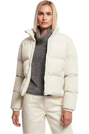 Urban classics Damska kurtka puchowa z krótkim rękawem, , XXL