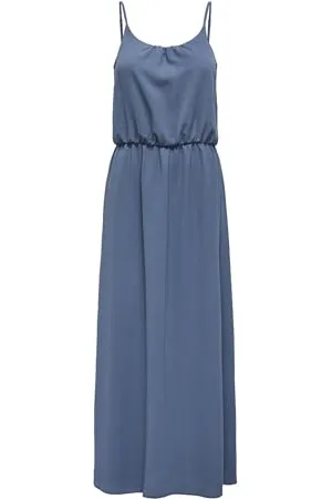 ONLY Onlwinner S/L Maxi Dress Noos Ptm, , 32