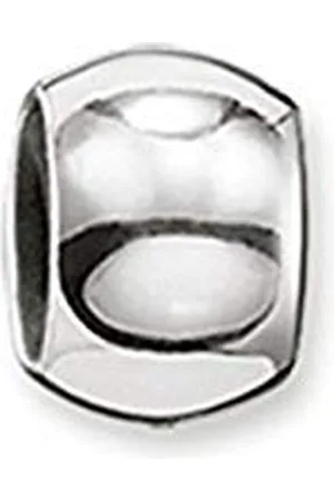 Thomas Sabo Ks0002-585-12 Damski Męski Stoper do Łańcuszka, Bransoletki Karma Beads Wysokiej Próby 925, Silikon