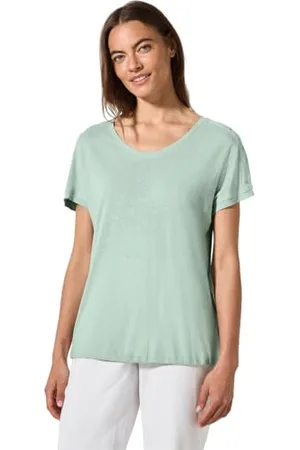 CECIL Linen_Solid Shirt with Buttons, , L