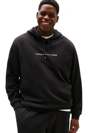 Tommy Hilfiger Męska bluza z kapturem BT OH UM0UM03556, czarna, 4XL, , 4XL