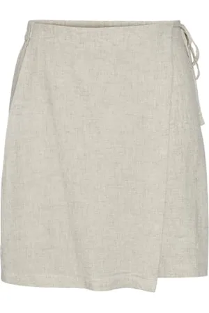 Pieces® Pcpia Mw Mini Skirt Dmo Noos, , XL