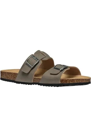 Geox Męskie sandały U Ghita B Slide, szarobrązowe (taupe), 39 EU, , 39 eu