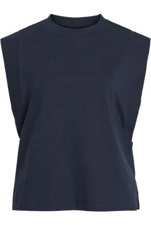 VILA Vilonea O-Neck C/S Top, , M