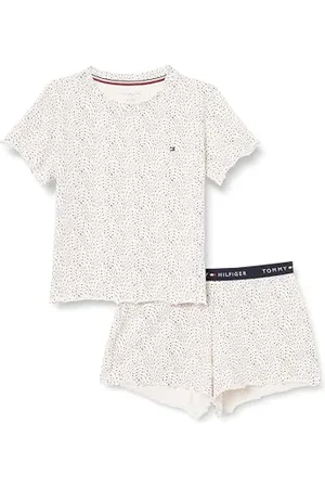 Tommy Hilfiger Dziewczęcy zestaw SS PJ UG0UG00783, różowy, 8-10 lat, , 8-10 Lat