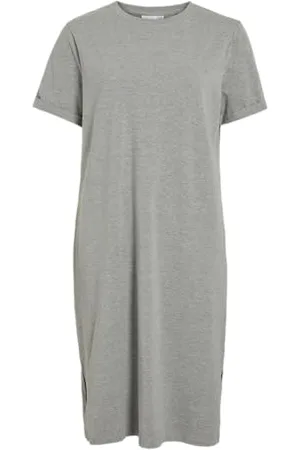 VILA Vinora S/S T-shirt Dress, , XS