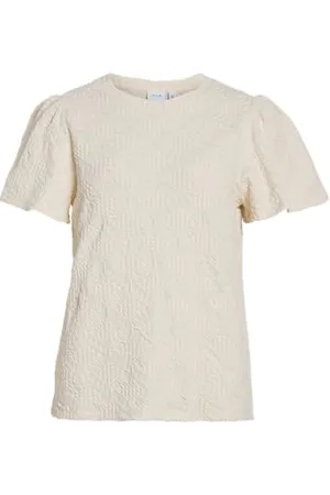VILA Visolisa O-Neck S/S Top, , XL