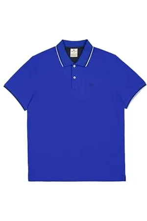 Champion Męskie Legacy - Polo z logo na klatce piersiowej, niebieskie (BS008), S, , S