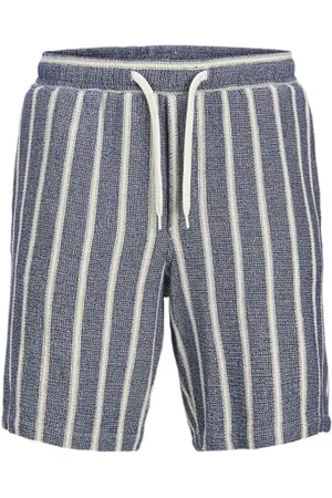 JACK & JONES Jpstjaiden Coba Stripe Jog Short Srt Sn, , XXL