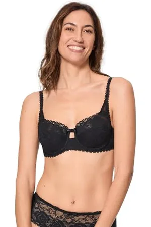 Playtex Biustonosz Balkonnet Flower Elegance 3/4 Cup damski x1, , 80B