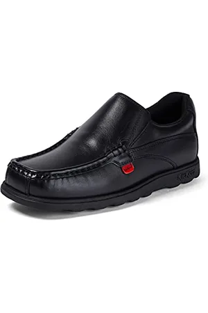 Kickers Chłopięce Fragma15 Slip MTO Lthr Ym Slipper, czarny - - 36 EU