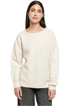 Urban classics Bluza damska Chunky Fluffy Sweater Sweat, piaskowy, XS