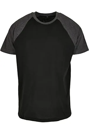 Build Your Brand Raglan Contrast Tee T-Shirt męski, , M