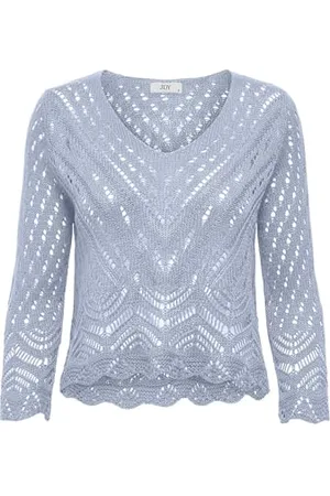 JDY New Sun 3/4 Cropped Sweter KNT Noos, , XXL