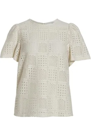 VILA Vinovira O-Neck S/S Top, , S