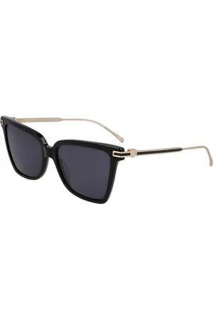 Salvatore Ferragamo Unisex SF2036S okulary przeciwsłoneczne, czarne, 56, , 56