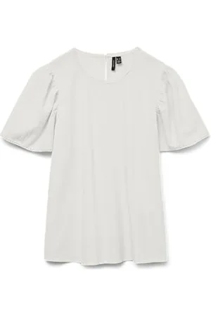VERO MODA Vmpretty Ss Top WVN Ga Noos, , XS