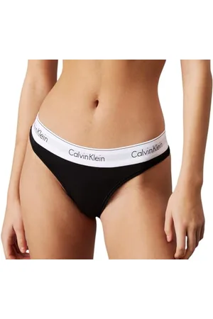 Calvin Klein Underwear Medium Waist Thong XL
