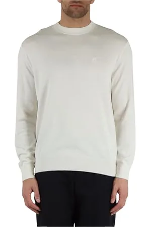 Armani Exchange Męski projekt ikony, sweter z haftowanym logo, , S