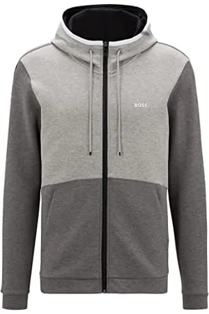 HUGO BOSS Męski dżersej Saggy 1, Medium Grey, M