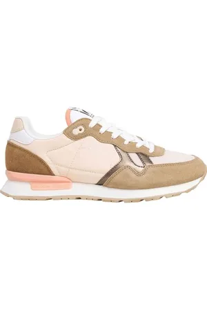 Pepe Jeans Damskie buty sportowe BRIT CAMP W, brązowe (AMEL BEIGE), 36 UK, , 6 UK