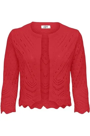 JDY Sun 3/4 Cropped Cardigan KNT Noos, , XS