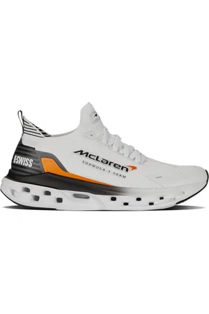 K-Swiss Męskie buty sportowe IMPLS Trnr X MCLAREN WHT/BLK/Papaya, 45 EU, , 45 EU