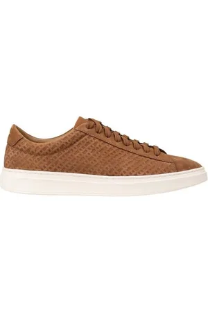 HUGO BOSS Męski tenis Kieran_Tenn_numn, średni brąz, 36 UK, , 40 EU