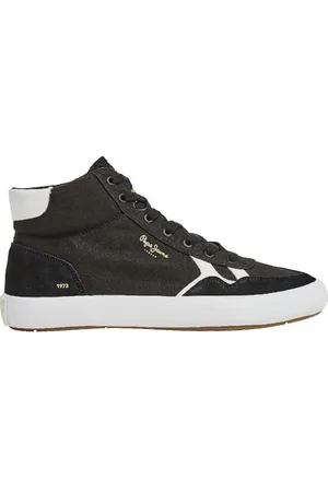 Pepe Jeans Męskie buty sportowe Travis City, czarne (czarne), 39 EU, , 6 UK