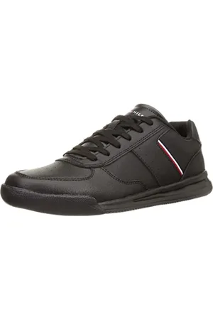 Tommy Hilfiger Męskie lekkie skórzane detale Cup Fm0fm04280 Cupsole Sneaker, , 40 EU